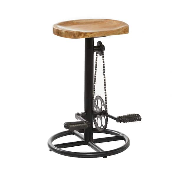 Industrial metal 2025 counter stools