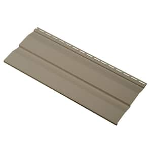 Transformations Double 4.5 in. x 145 in. Khaki Dutch Lap Vinyl Siding