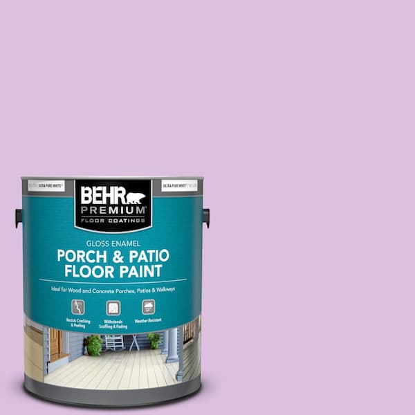 BEHR PREMIUM 1 gal. #P100-3 Epiphany Gloss Enamel Interior/Exterior Porch and Patio Floor Paint