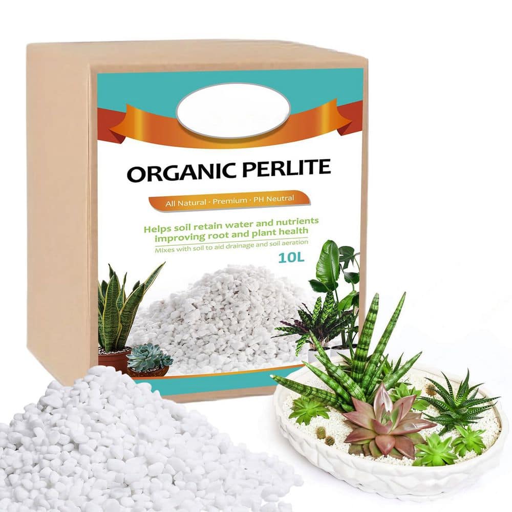 10 qt. Organic Horticultural Perlite for Plants Indoor- Natural Horticultural Soil Additive Conditioner Mix price history on PriceWatchPro