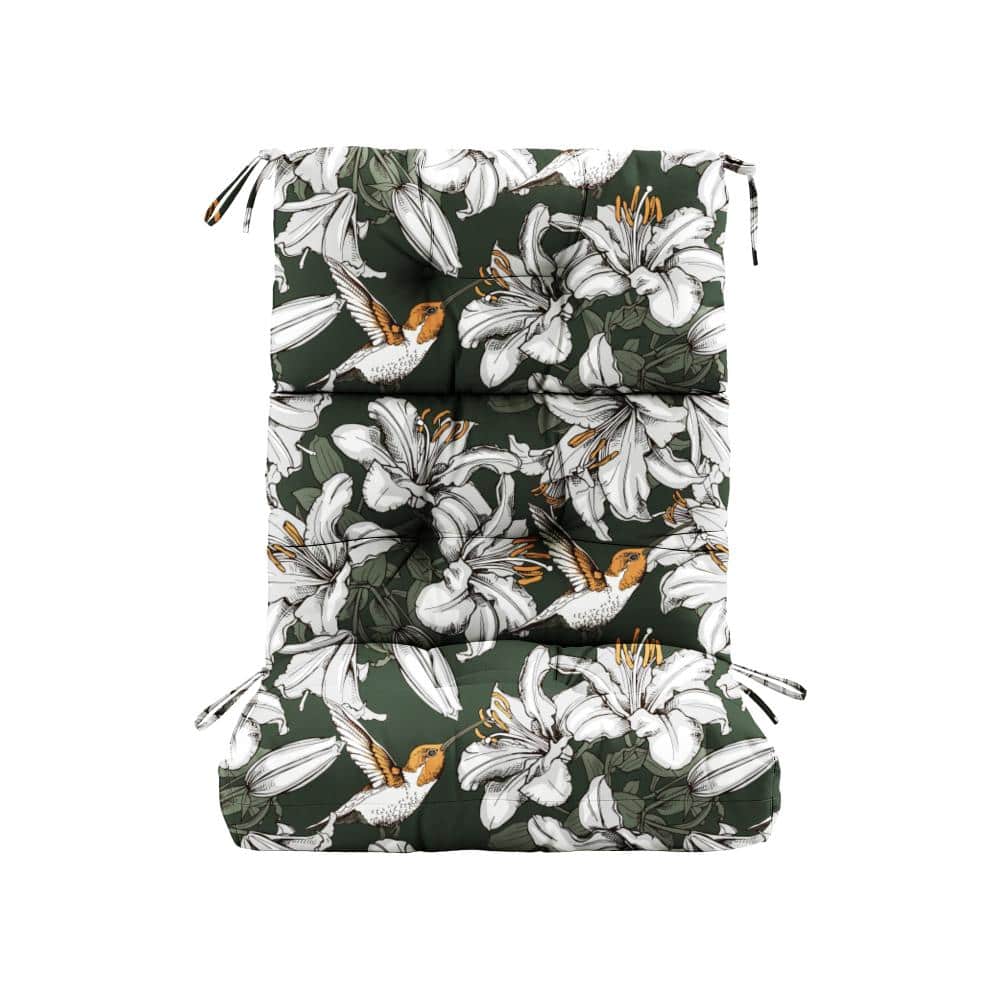 "Outdoor High Back Chair Cushions 45""x21""x4"", Patio Furniture Cushions with Multiple for Garden Rocking Chair,Floral" price history on PriceWatchPro