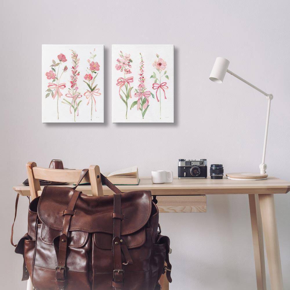 Soft Fresh Pastel Sprigs by Sally Swatland 2 Piece Unframed Nature Graphic Art Print 20 in. x 16 in. price history on PriceWatchPro