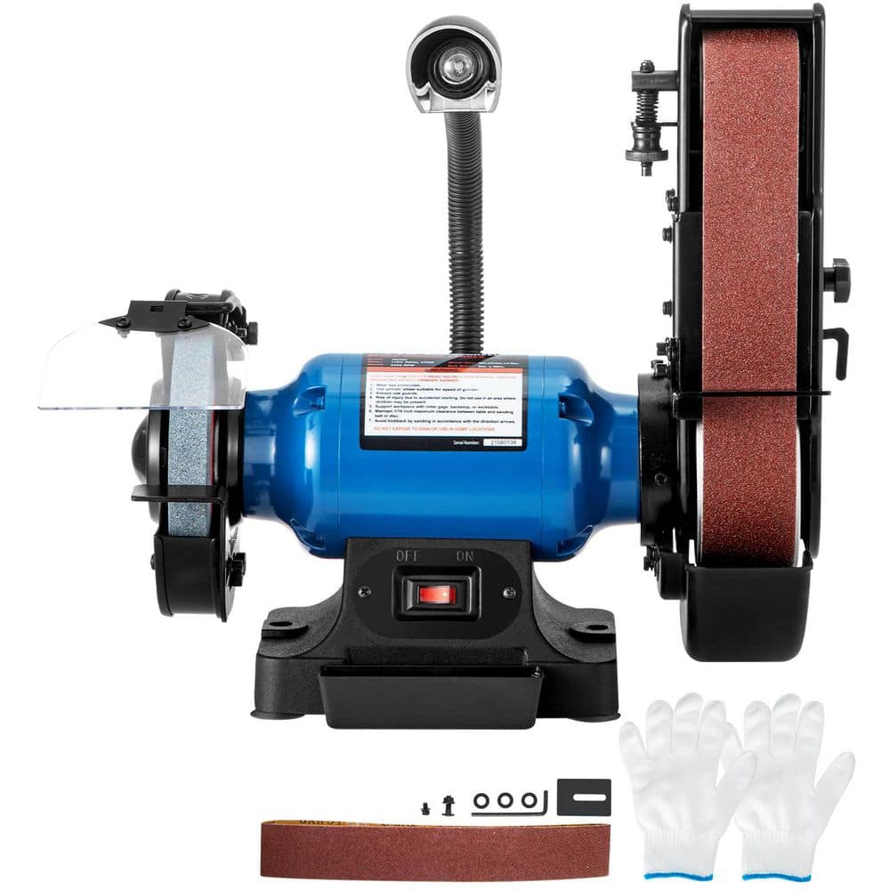 2IN1 2 in. Belt Grinder for Knife Making, 6 in. 3450 RPM Belt and Disc Sander, 90° Holder, Sturdy Base, LED Lamp price history on PriceWatchPro