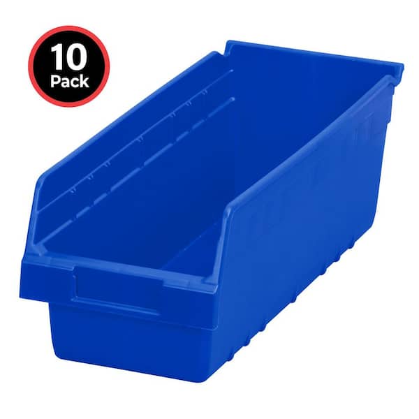 Bin ShelfMax 17-7/8 in. x 6-5/8 in. x 6 in. Blue
