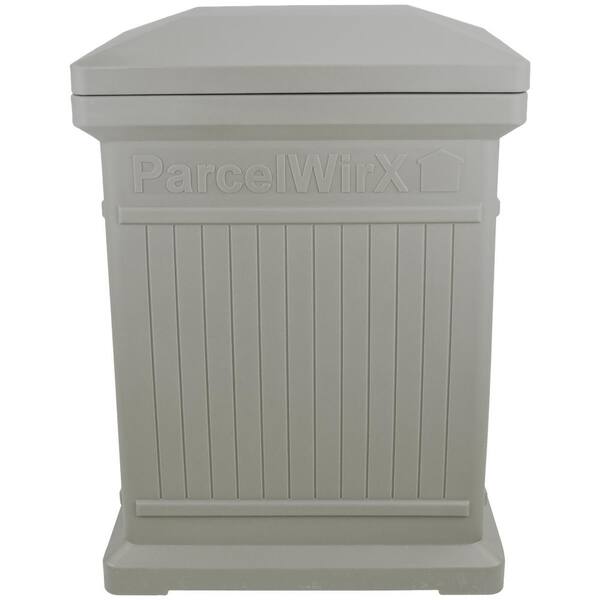 RTS Home Accents ParcelWirx Prestige Pewter Vertical Package Delivery Box