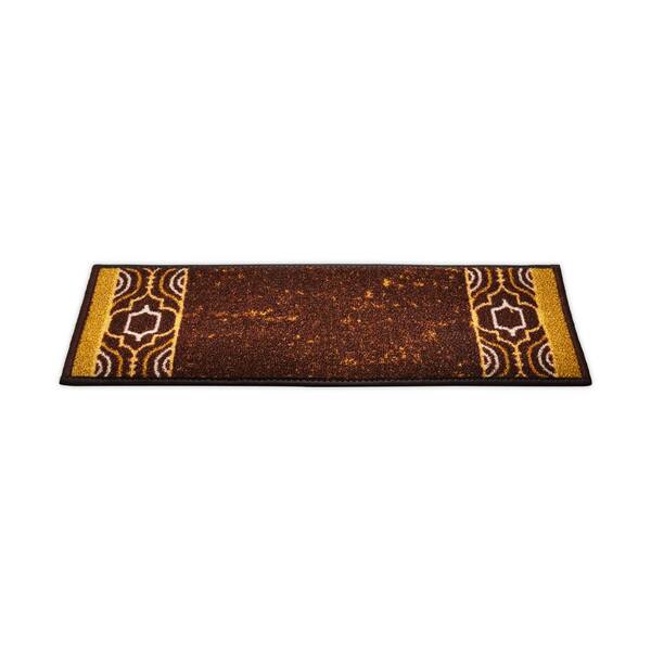 Skid-resistant 20*60cm Stair Treads Runners Step Pads Carpet Mats Rugs Set of 13 