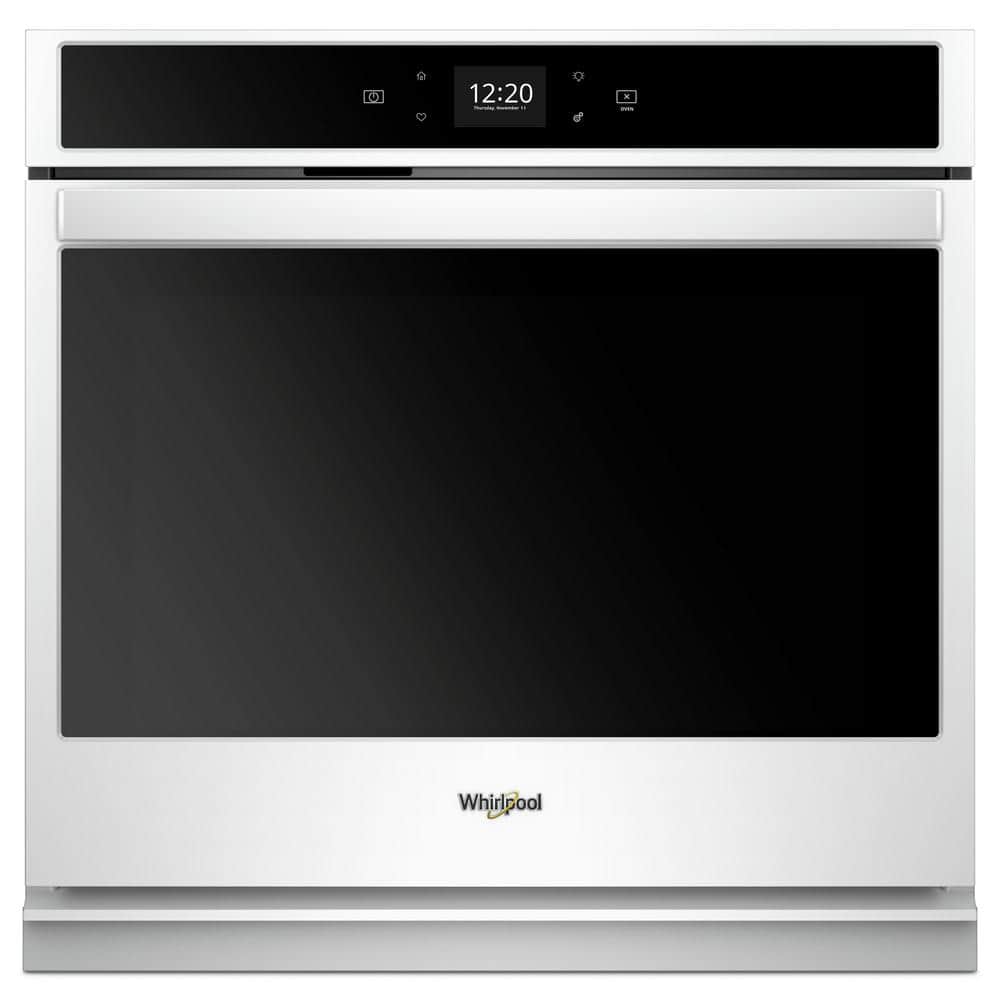 Whirlpool 30 in. Single Electric Wall Oven with Touchscreen in White