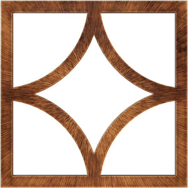 1 in. x 40 in. x 40 in. PVC Medallion Moulding