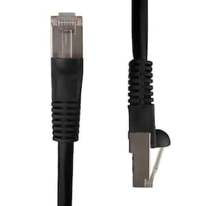 1 ft. Cat5e Snagless Shielded (STP) Network Patch Cable, Black