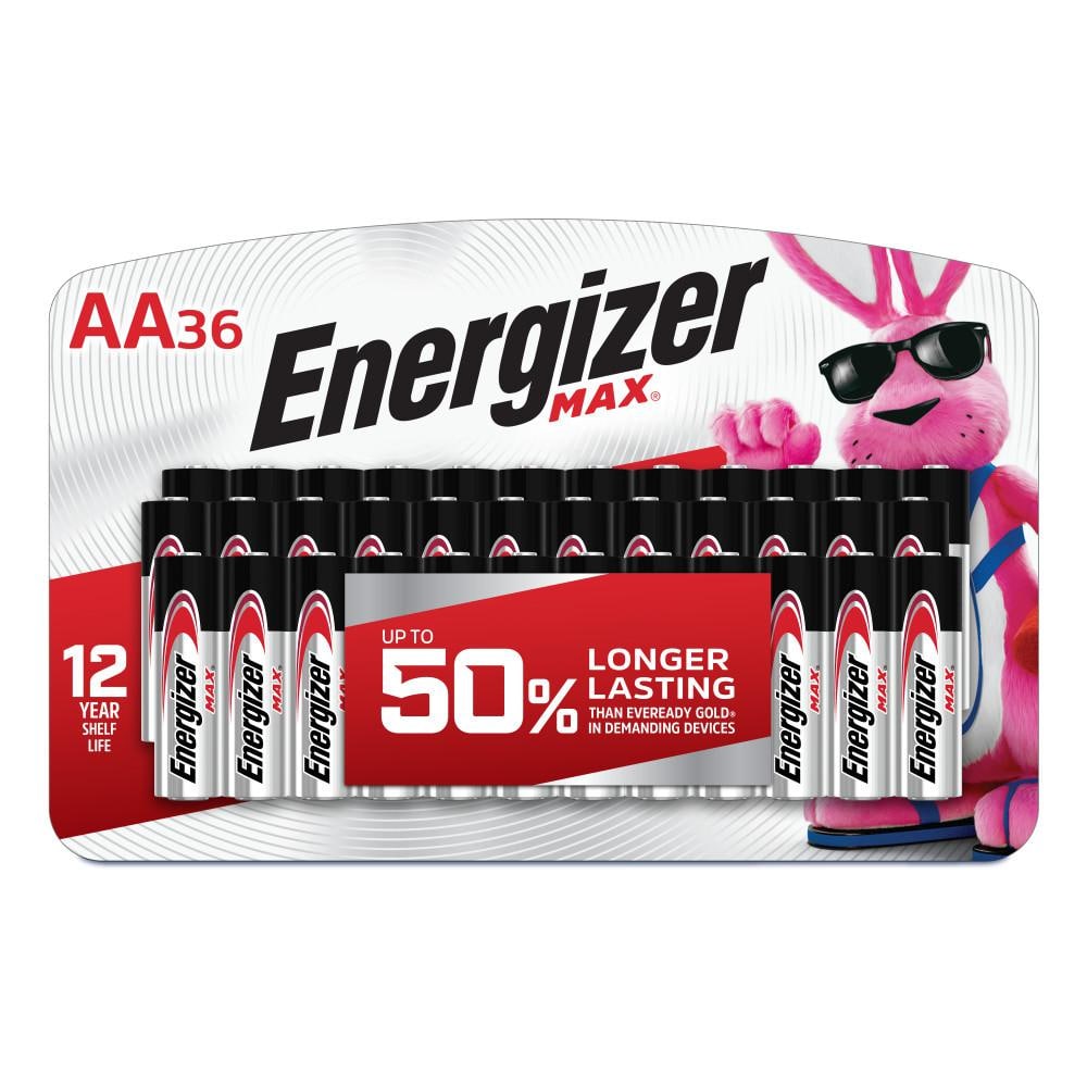Energizer Ultimate Lithium AA Batteries (4-Pack), 1.5V Lithium Double A  Batteries L91SBP-4 - The Home Depot