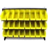 Stalwart 47 Bin Storage Rack Organizer w/ Removable Drawers