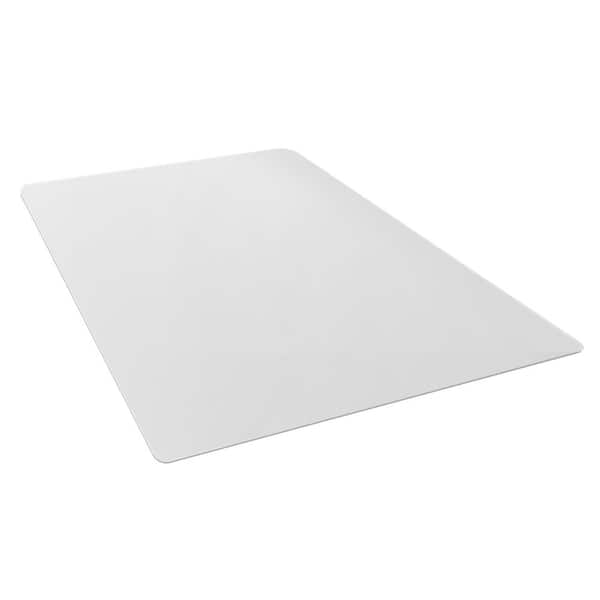Ecotex BioPlus Clear 35in. x 47in. Polycarbonate Eco Friendly Carbon Neutral Rectangular Indoor Chair Mat for Hard Floor