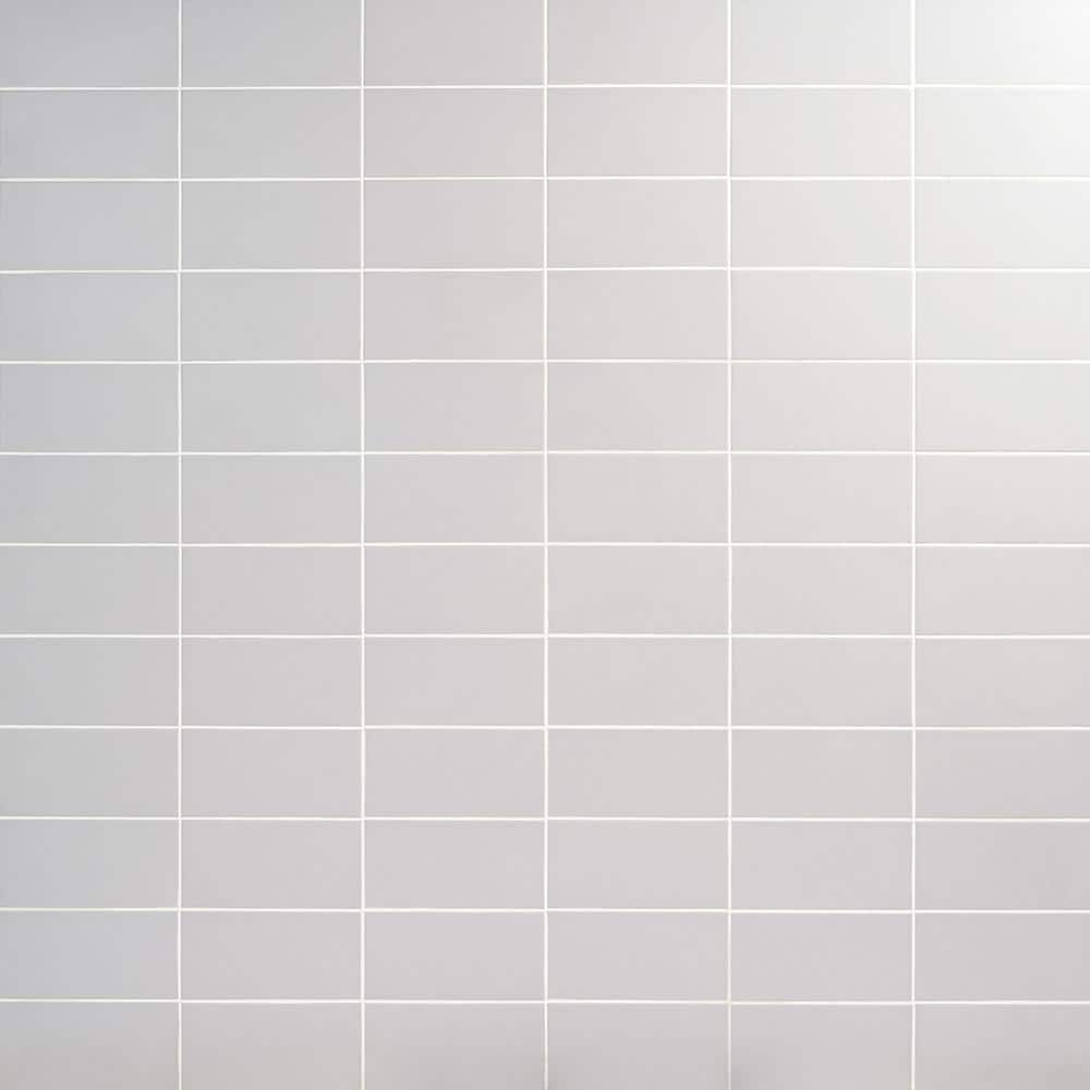 Tarin Gray Matte Ceramic 4" x 8" Subway Tile
