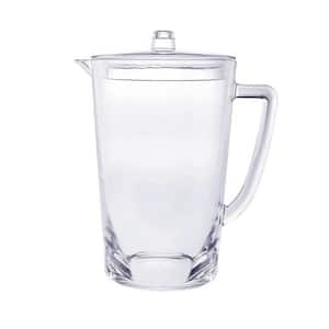 Tioncy 16 Pcs Clear Plastic Drink Pitcher Bulk 34 oz, Water Pitcher with  Handle Beverage Pitchers Beer Ice Pitcher Restaurant Serving Jug for  Wedding