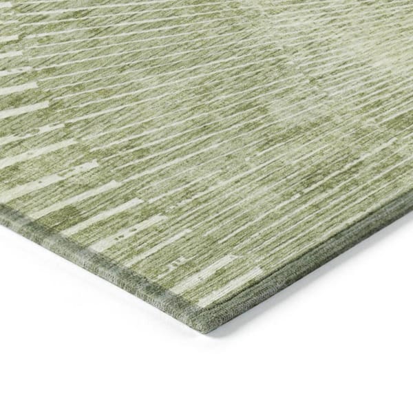 Sage 5 ft. x 8 ft. Woven Abstract Rectangle Indoor/Outdoor Area Rug