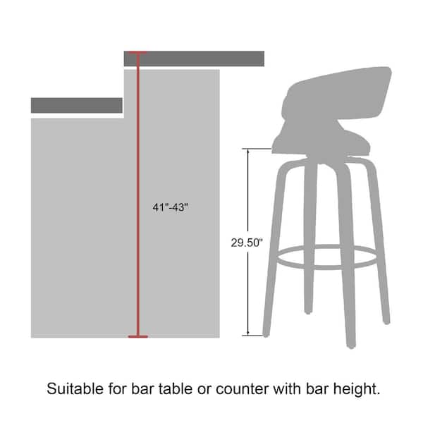 Glitzhome 29.50 in. Seat Height Modern Wood Fabric Black 360 Glitzhome 29.50 in. Seat Height Modern Wood Fabric Black 360
