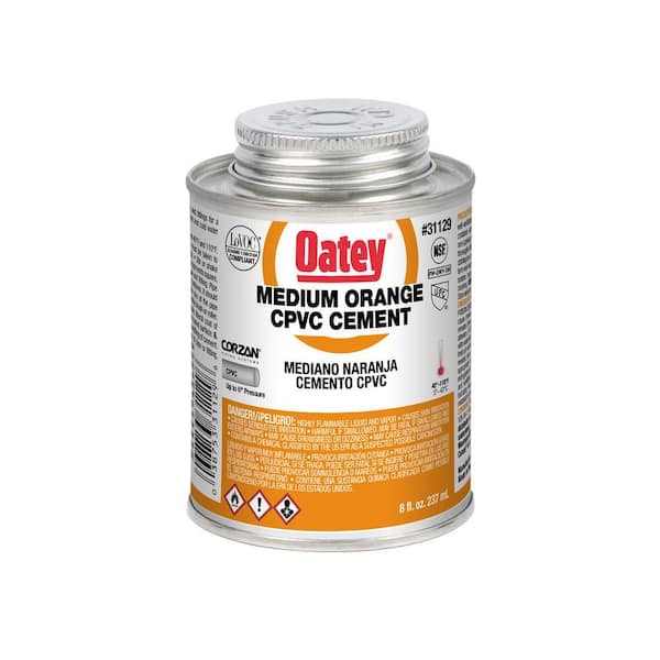 Oatey 8 oz. Medium Orange CPVC Cement
