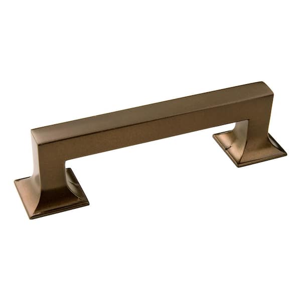 HICKORY HARDWARE Studio 3-3/4 in. (96 mm.) Center-to-Center Veneti Bronze Cabinet Pull (10-Pack)