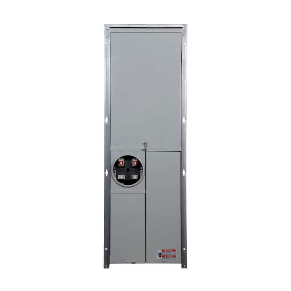 Eaton BR 200 Amp 42-Circuit Outdoor EUSERC Meter Breaker Panel