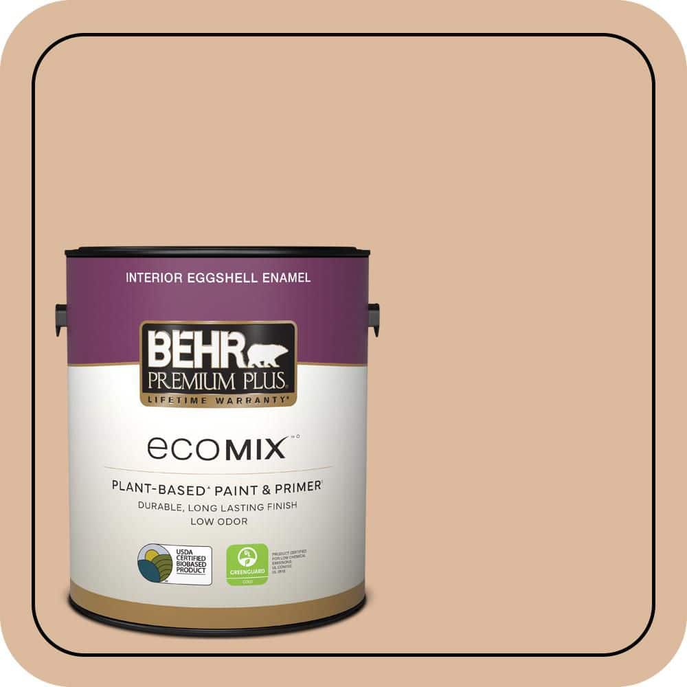 1 gal. #PPU3-09 Pumpkin Cream Eggshell Enamel EcoMix Plant-Based Interior Paint & Primer price history on PriceWatchPro