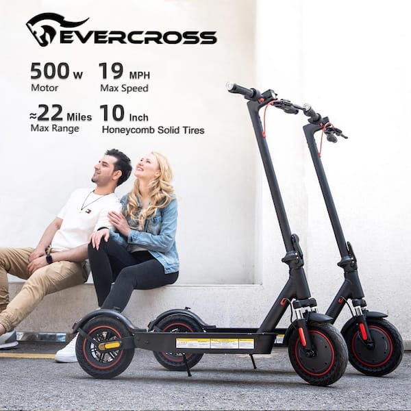EVERCROSS Electric Scooter: 500-Watt Motor 19 MPH 22-mile Range