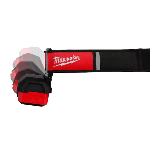 Milwaukee - 450 Lumens Internal Rechargeable Magnetic Headlamp and Task Light