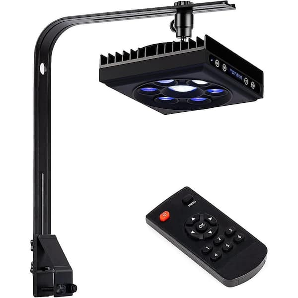60W Aquarium Light Reef Light with Timer Simulate Coral Sunrise Sunset Moonlight for Marine Saltwater Tanks