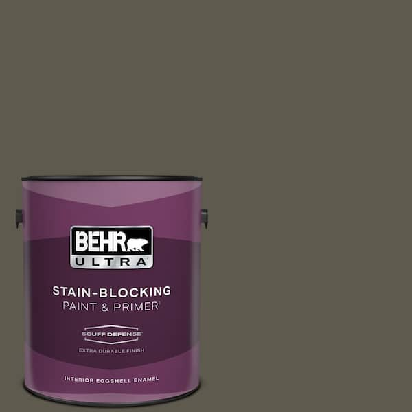 BEHR ULTRA 1 gal. #780D-7 Wild Rice Extra Durable Eggshell Enamel Interior Paint & Primer