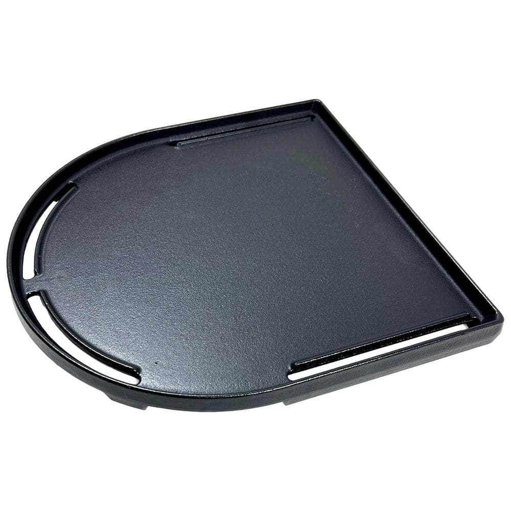 13 in. x 12.5 in. Black Cast Iron Non-Stick Grill Griddle Pan for