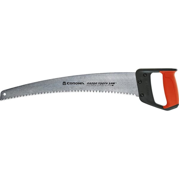 Corona RazorTOOTH 18 in. High Carbon Steel Blade with Ergonomic D-Handle Grip Heavy Duty Pruning Saw
