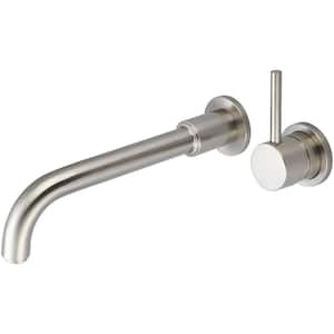 Motegi Single-Handle Wall Mount Bathroom Faucet in Brushed Nickel