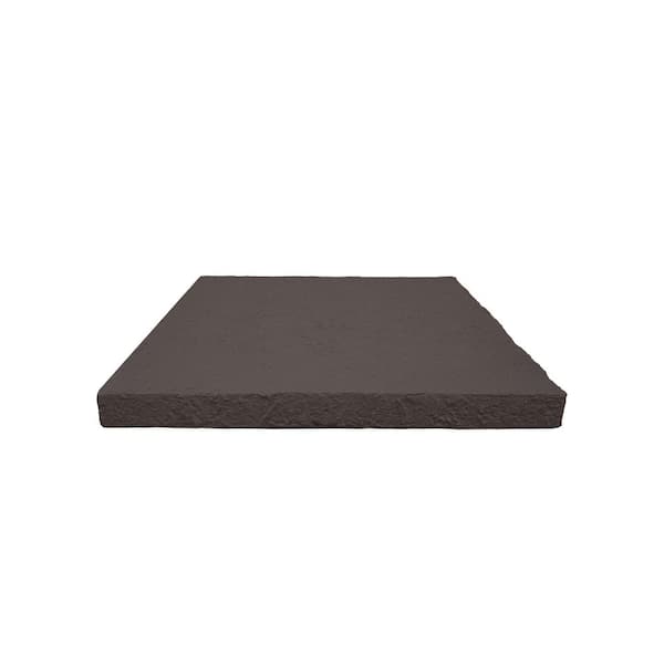 GenStone 23 in. x 23 in. Coffee Faux Stone Flat Column Cap Siding