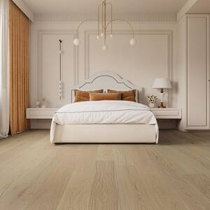 Victoria French Oak 9/16 in. T x 7.5 in. W Water Resistant Wire Brushed Engineered Hardwood Flooring (23.3 sq. ft./case)