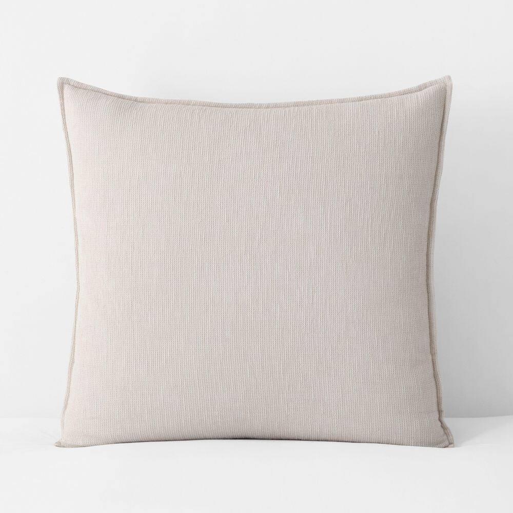 Company Cotton Mini Waffle Buff Euro Sham price history on PriceWatchPro