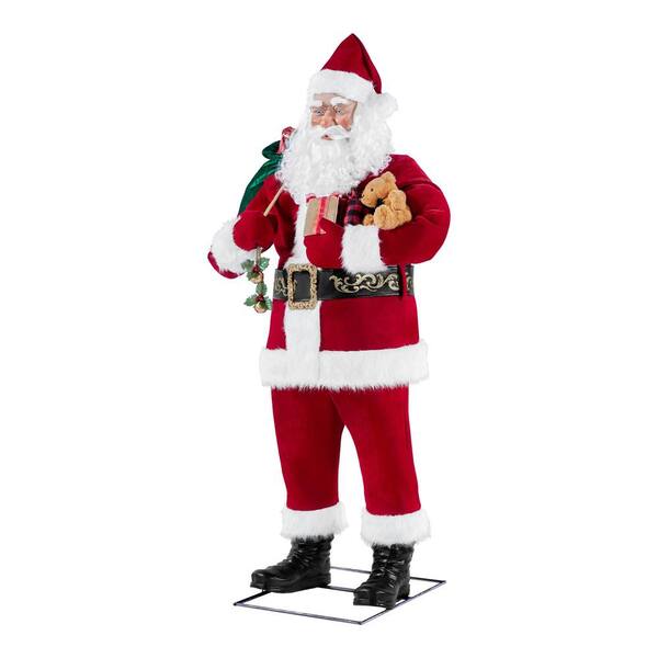 Christmas Funny Animated Electric Santa Claus Doll Street Dancing with music 