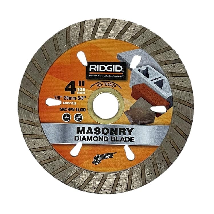 RIDGID 4 in. Turbo Diamond Blade