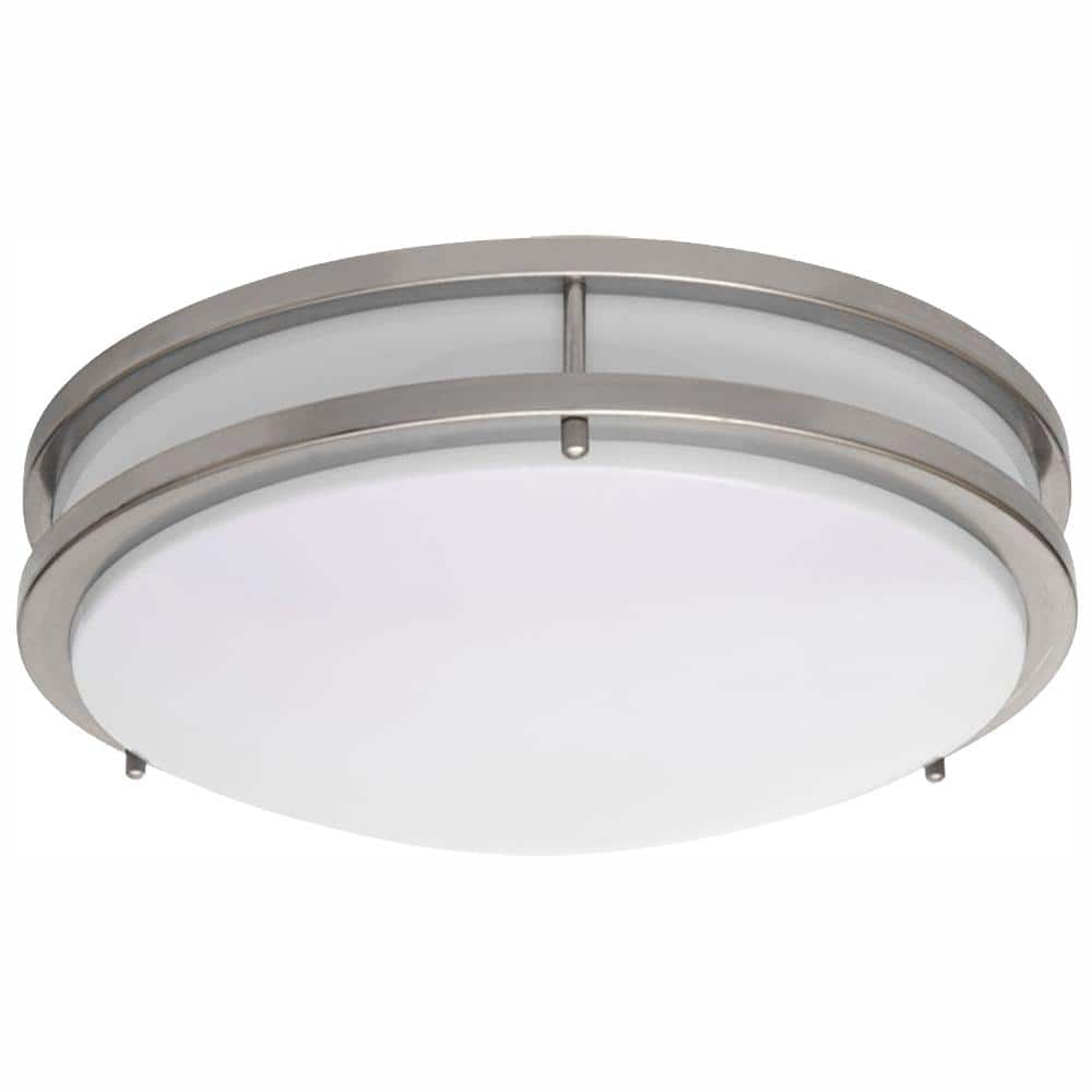 JR Brushed Nickel Indoor LED Flush Mount price history on PriceWatchPro
