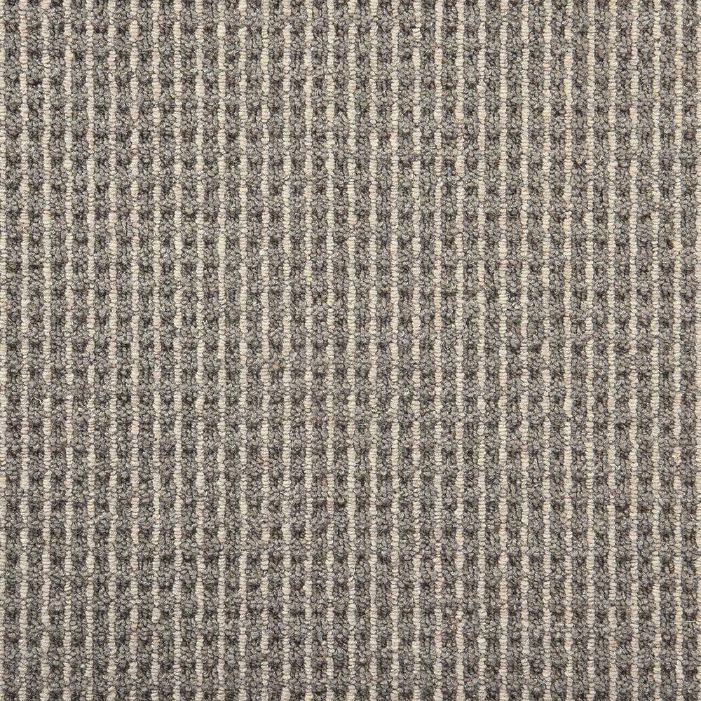 6 in. x 6 in. Loop Carpet Sample - Shenadoah Stripe - Color Flint/Stone price history on PriceWatchPro