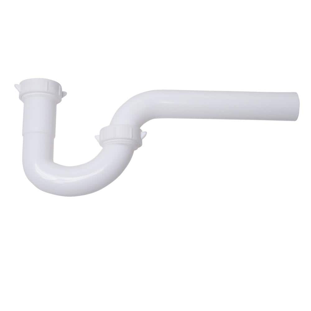 1-1/4 in. White Plastic Sink Drain P- Trap price history on PriceWatchPro