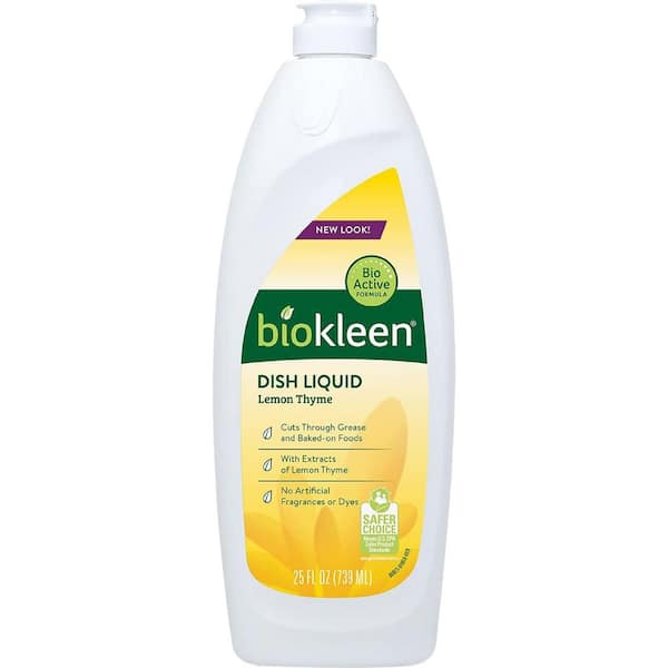 biokleen 25 fl. oz. Lemon Thyme Dish Soap Liquid
