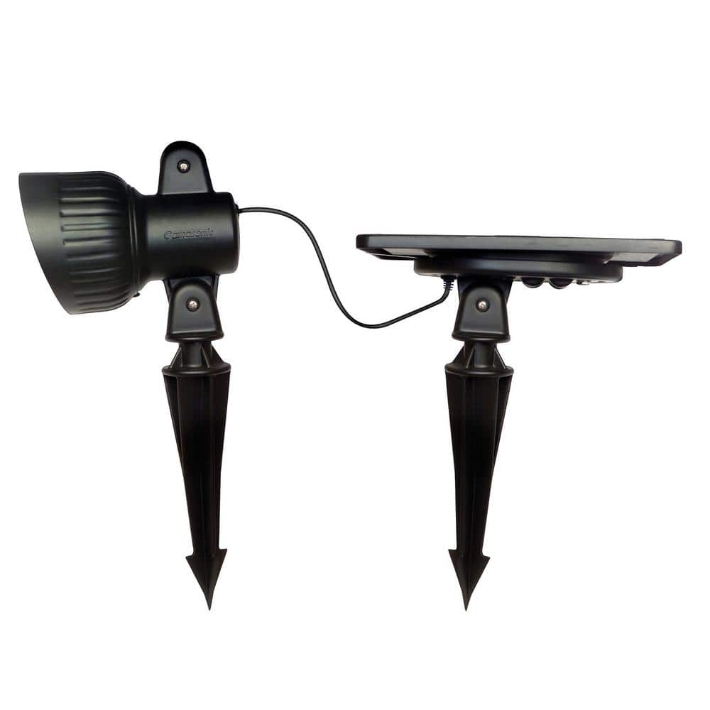 Progressive Warm White LED Solar Powered Landscape Spotlight