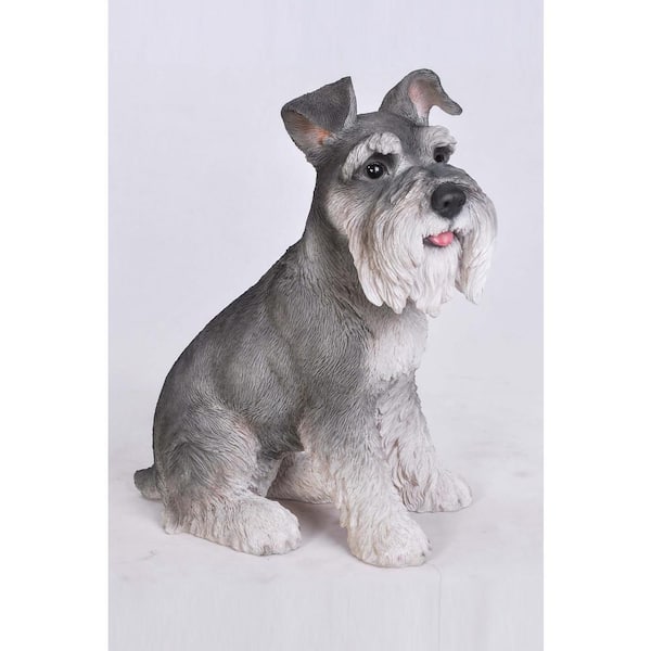 HI-LINE GIFT LTD. Grey Schnauzer 87983S-GY - The Home Depot