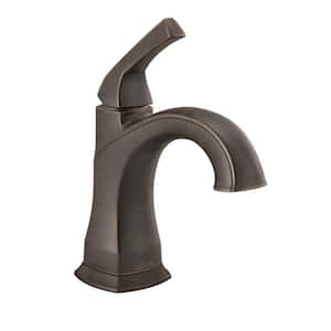 Portwood Single Hole Single-Handle Bathroom Faucet in Venetian Bronze