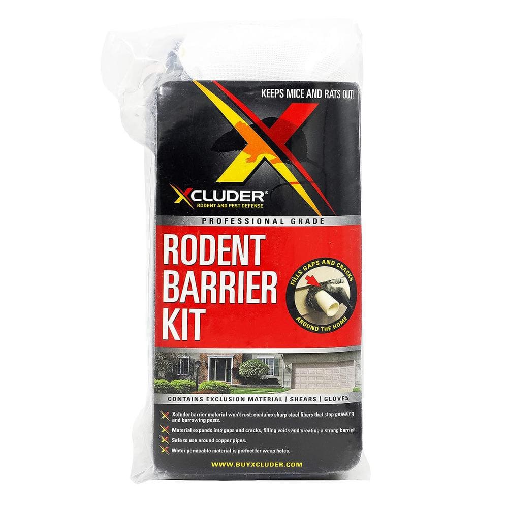 Xcluder Stainless Steel Fill Fabric 1 x 4 foot Rolls - SINGLE (1 Bag with  3 rolls)