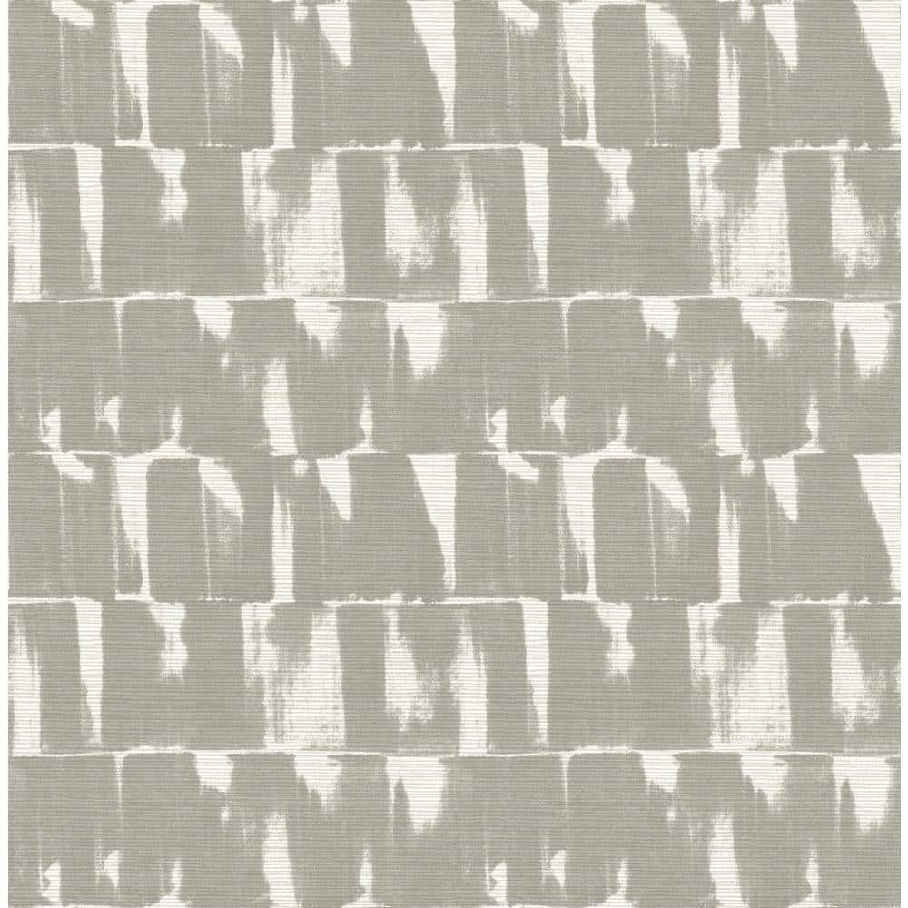 Bancroft Grey Abstract Non-Woven Washable Wallpaper