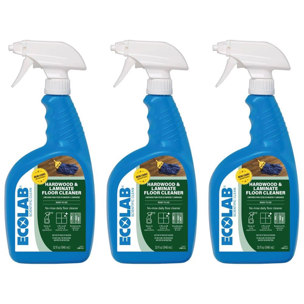 ECOLAB 32 fl.oz. Hardwood and Laminate Floor Cleaner Advanced No ECOLAB 32 fl.oz. Hardwood and Laminate Floor Cleaner Advanced No