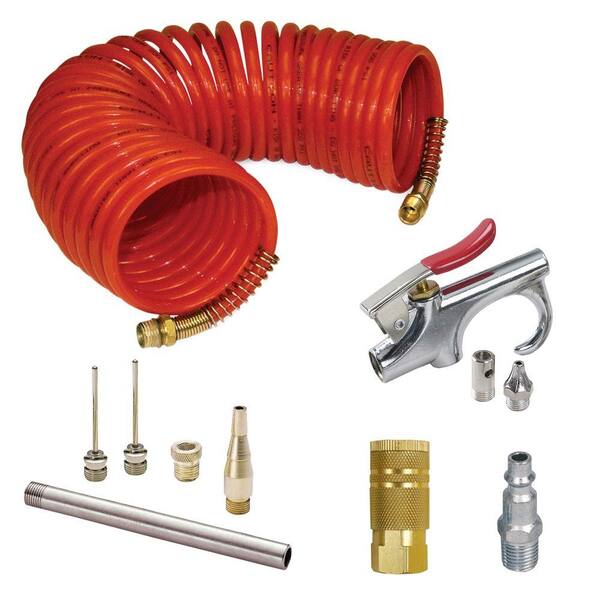 Powermate 50 ft. x 1/4 in. Air Hose and Blow Gun Kit