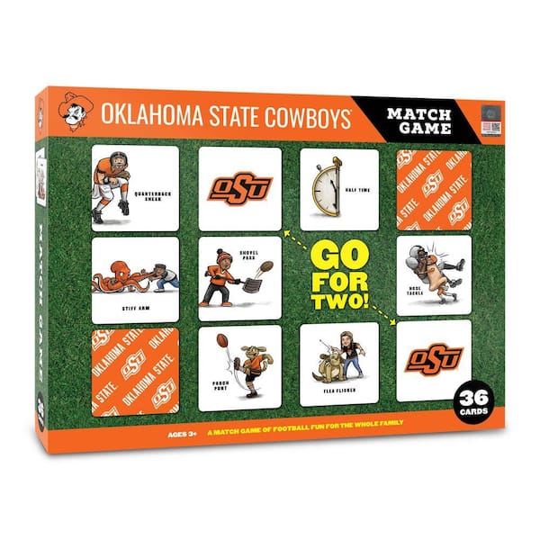 NCAA Oklahoma State Cowboys Licensed Memory Match Game