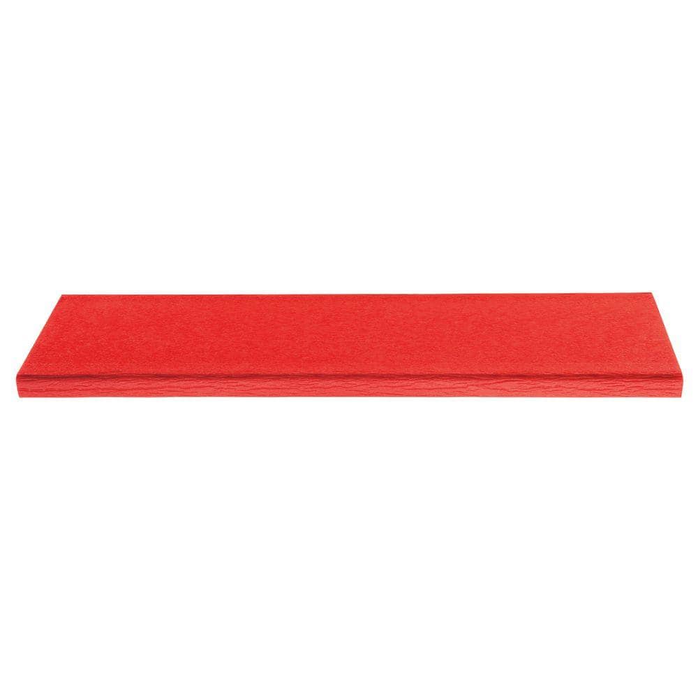 Sunset Red 18" Round Polywood Side Table