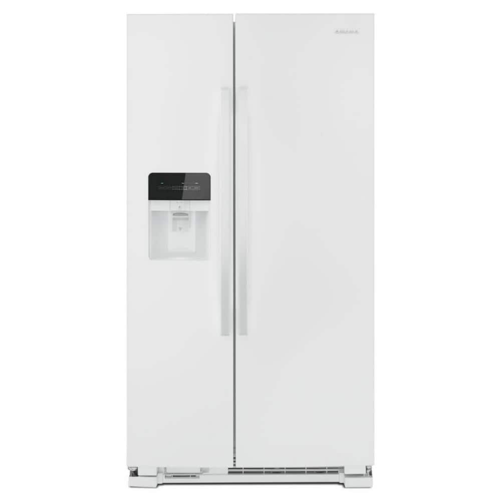 Amana 21.4 cu. ft. Side by Side Refrigerator in White
